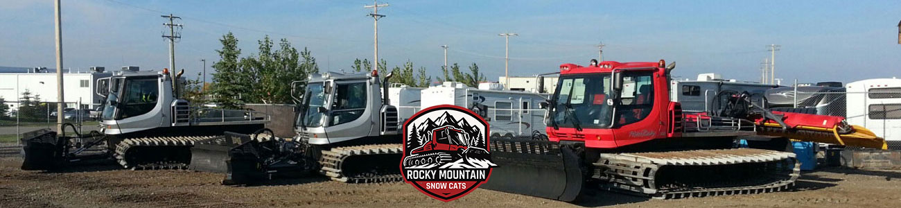 Check out our current stock of available rebuilt snow grooming machines ready for some heavy work.