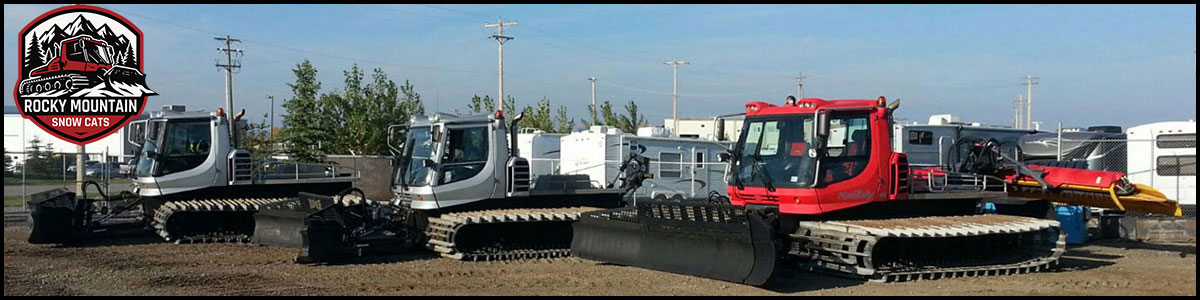 Rocky Mountain Snow Cats carries a variety of used snow grooming machines for building and maintaining ice roads, snowmobile trails, cross-country ski trails, and even roads and trails for movie productions.