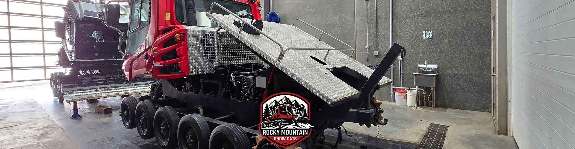 Rocky Mountain Snow Cats rebuilds the snow groomers they get from ski hills in order to get them ready for harsh and unusual conditions.