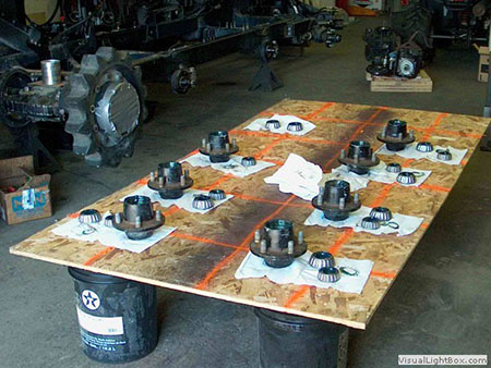 Image 9 - Rebuilding process from Rocky Mountain Snow Cats