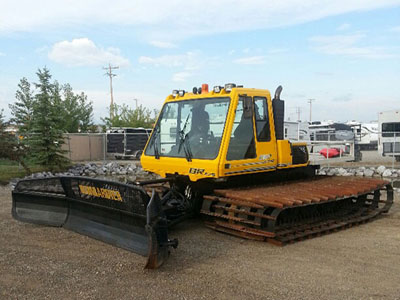 Snow groomer from Bombardier sold by Rocky Mountain Snow Cats
