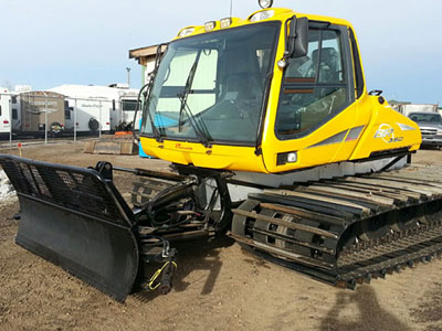 BR350 Bombardier model snow cat sold by Rocky Mountain Snow Cats.