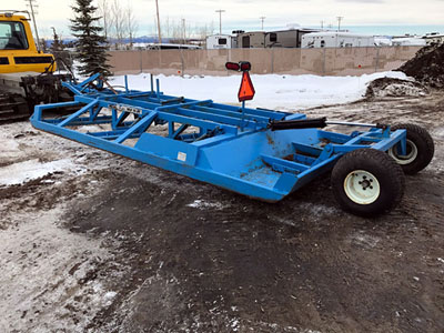 MBP series Modul Master snowmobile trail grooming equipment. 