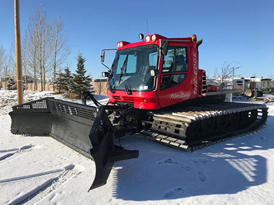 Pisten Bully model pb200 snow groomer sold by Rocky Mountain Snow Cats in 2017.