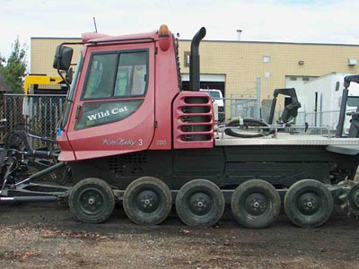 Pisten Bully model pb200 snow groomer sold by Rocky Mountain Snow Cats.