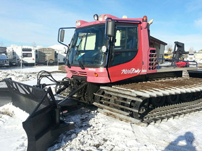 Pisten Bully PB300 model snow grooming equipment sold by Rocky Mountain Snow Cats.