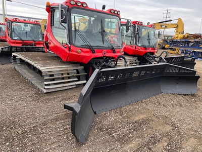PB400 model snow groomming unit sold by Rocky Mountain Snow Cats.