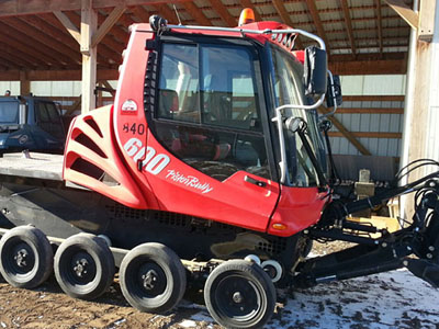 PB 600 model snow groomer unit sold by Rocky Mountain Snow Cats.