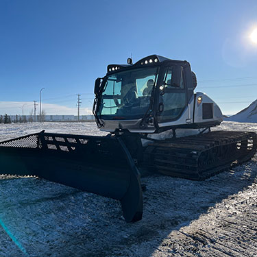 2019 Prinoth Bison Snow Cat unit SN147 for sale or rent by Rocky Mountain Snow Cats